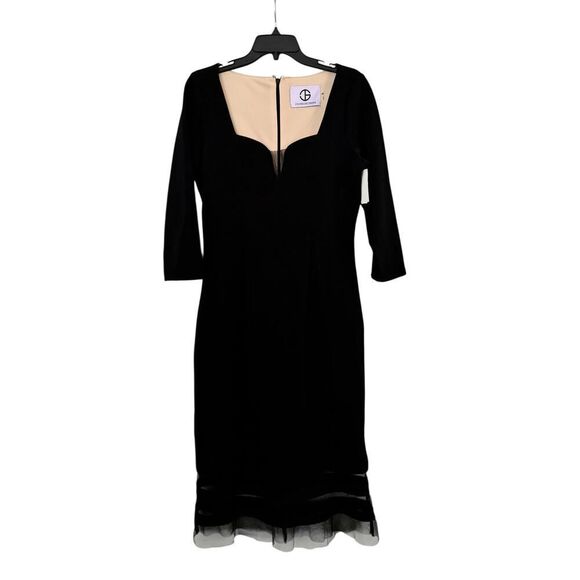 JS Collections Illusion Neck Sheath Dress - Size 8 - NWT - Picture 3 of 4